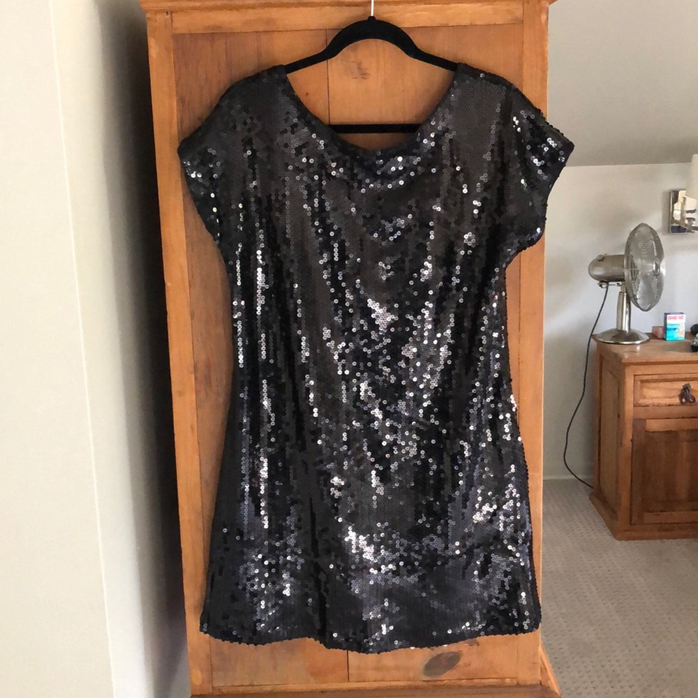 Mini sequin dress